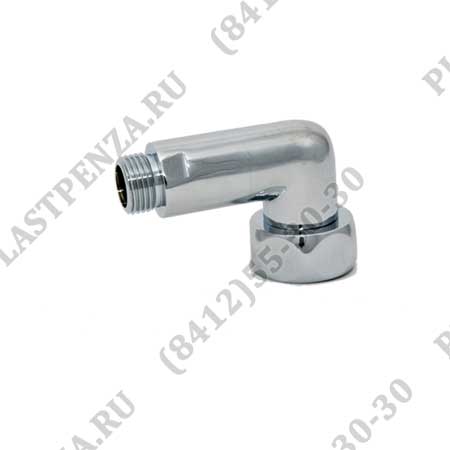 УГОЛЬНИК С НАК. ГАЙКОЙ ДЛЯ П/С 1*¾ хром (КНР)