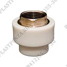 МУФТА КОМБ. ВН PPR ПОД КЛЮЧ 90*3" (Турция) МУФТА КОМБ. ВН PPR ПОД КЛЮЧ 90*3" (Турция)