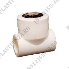 ТРОЙНИК КОМБ. ВН PPR ПОД КЛЮЧ 40*1 ¼" (Россия)